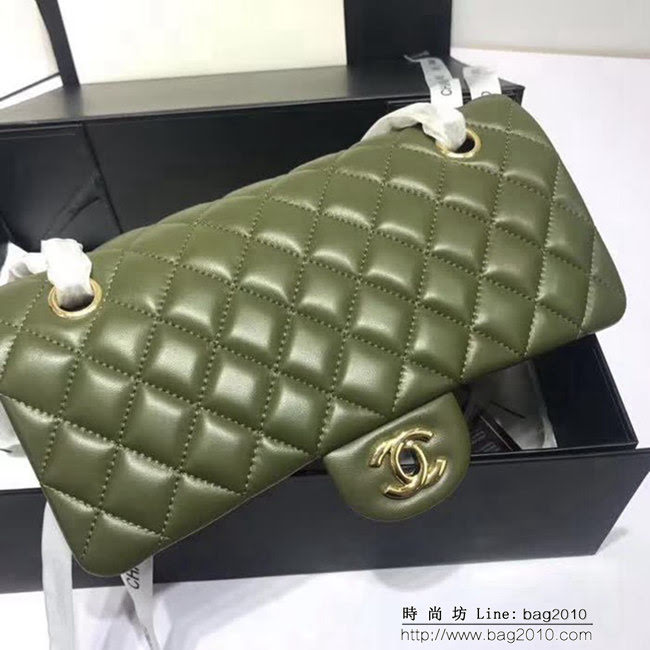 香奈兒CHANEL 升級版A1112進口小羊皮全新經典金銀鏈條肩背斜挎包 DSC1174